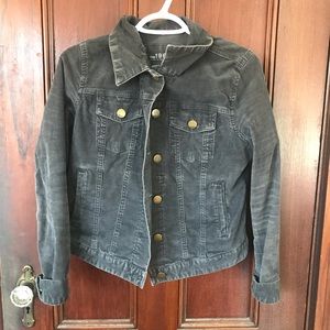 VINTAGE GAP Black Corduroy Jacket